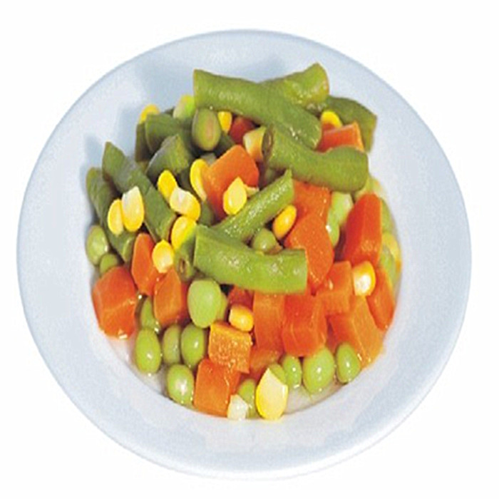 canned mixed vegetables in brine